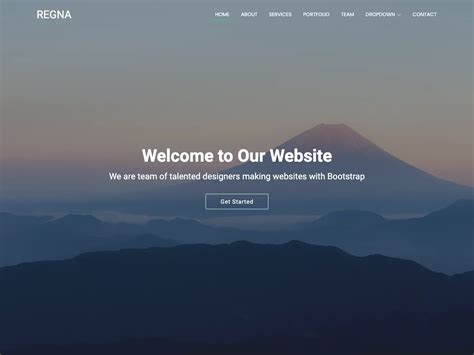 Regna Bootstrap Theme .
